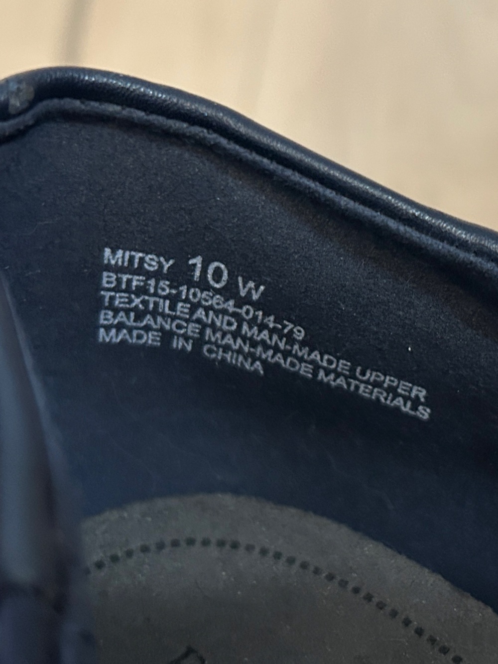 Bare traps Mitsy Navy Blue Memory foam Footbed Round Toe, Slip-On 10 Wide 10W - Picture 12 of 14